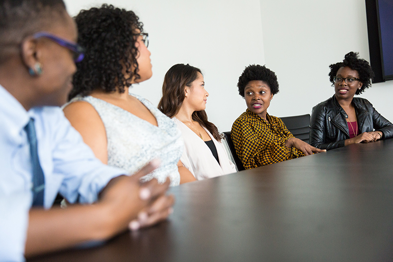 Group of adult learners in a DEI certificate program