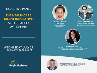 Healthcare Talent Imperative Panel graphic